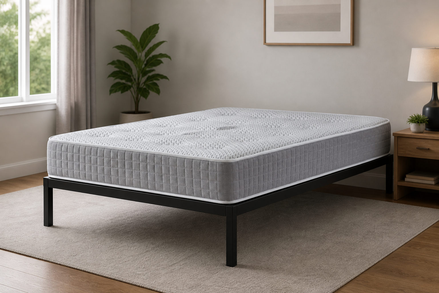 Orthocoil Mattress with open-coil orthopaedic spring system from Kumo Beds