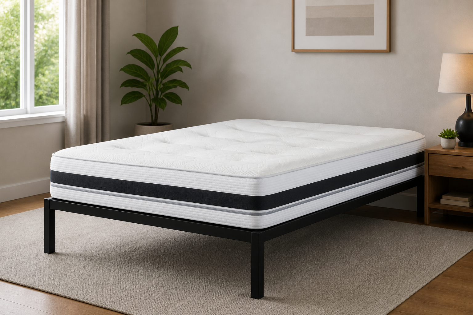 2000 Pocket Sprung Mattress with 2,000 individually-pocketed springs from Kumo Beds