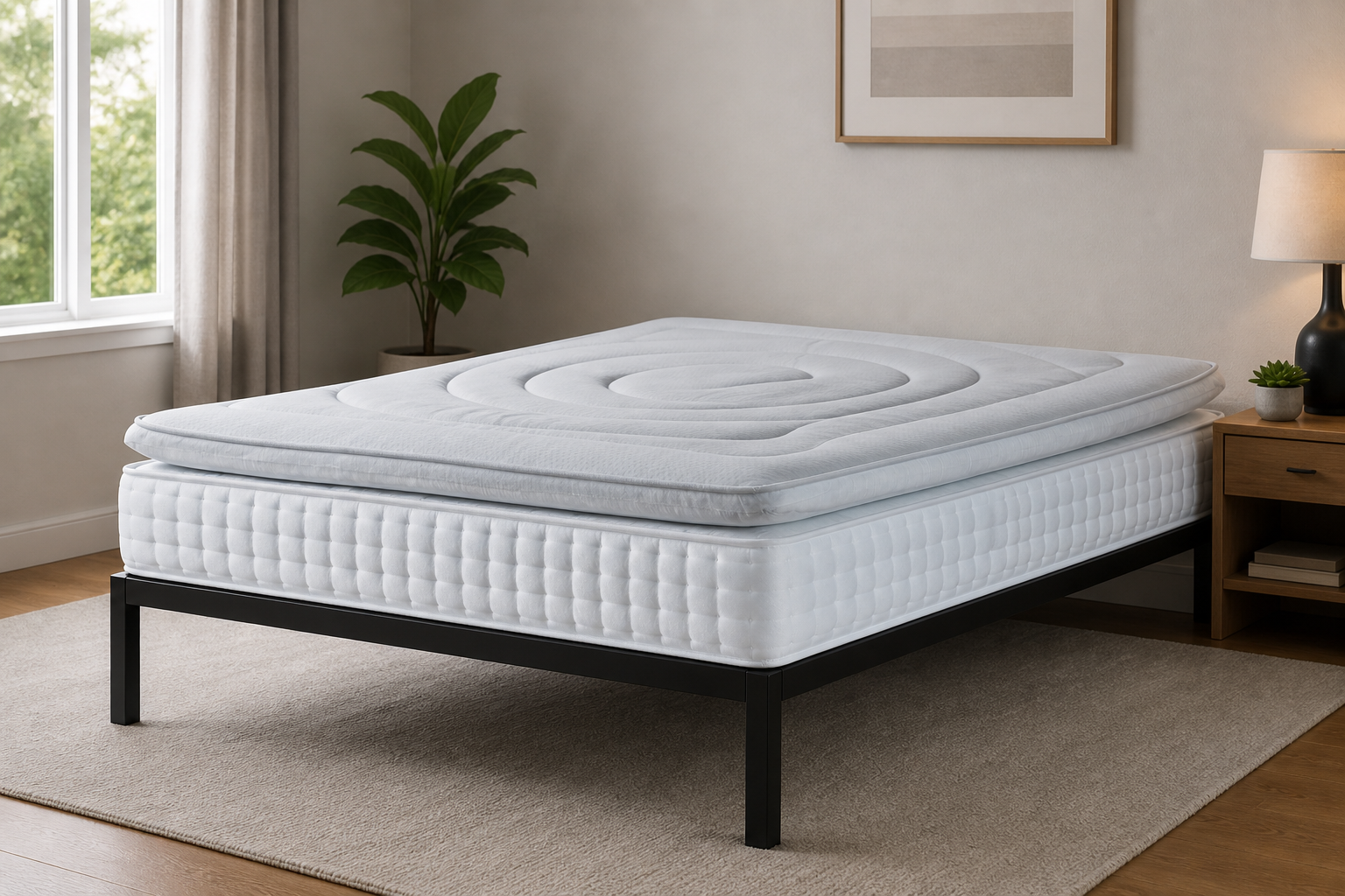 3000 Pillowtop Mattress with cushioned pillowtop layer from Kumo Beds